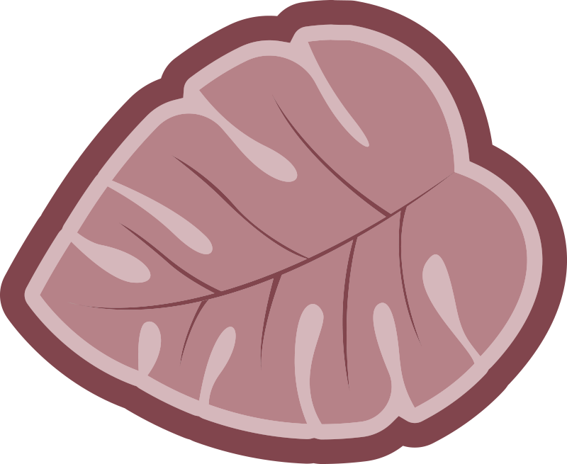 Alfombra vinílica flores forma de hoja botánica - TenVinilo