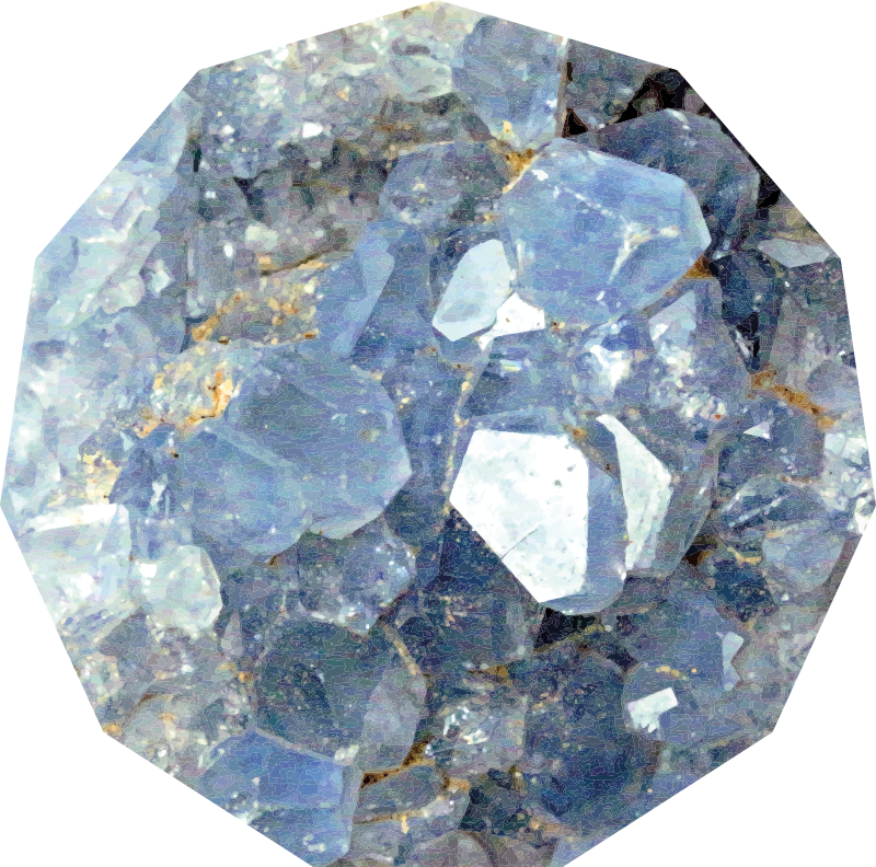 Alfombra vinílica textura piedra Celeste azul - TenVinilo