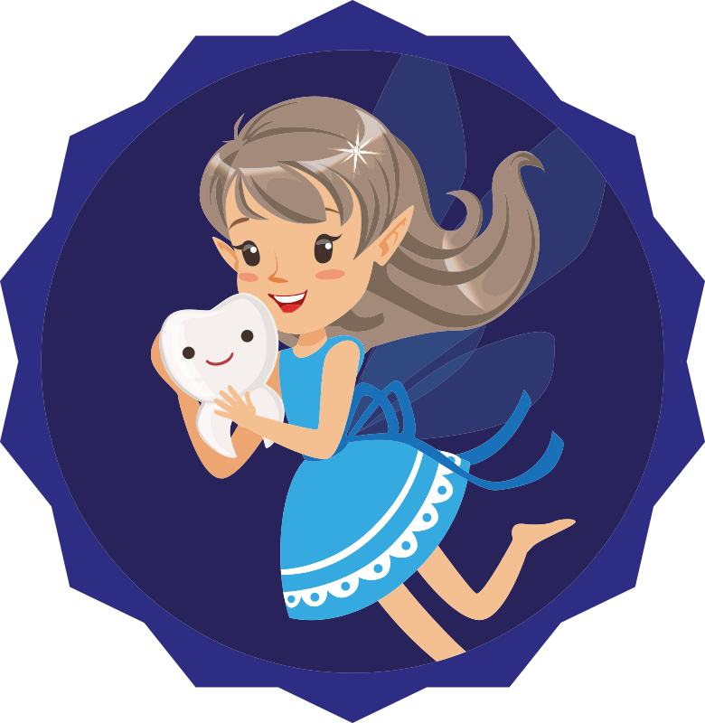 Alfombra vinílica infantil aventura del hada de los dientes - TenVinilo