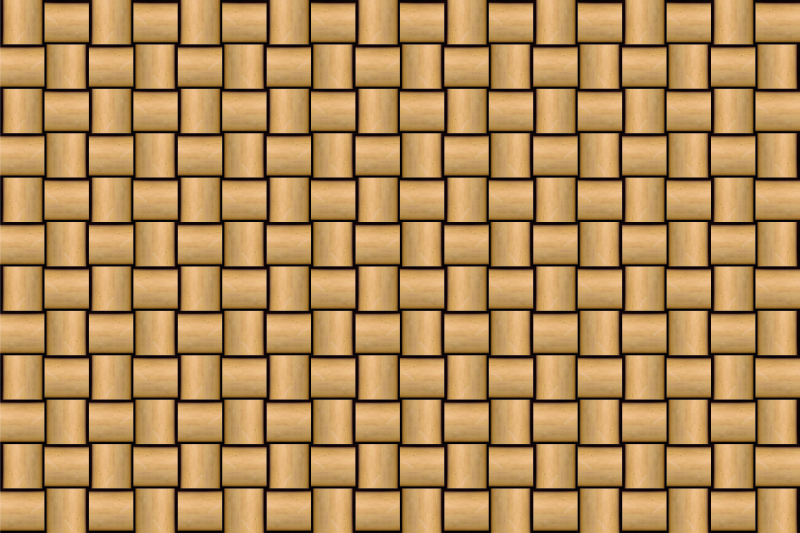 Alfombra vinílica imitación madera patrón marrón - TenVinilo