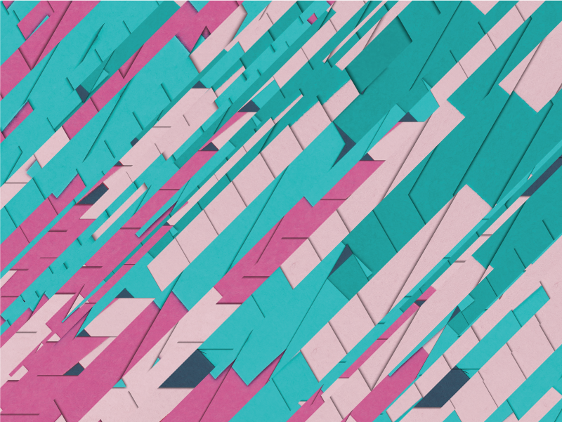 Alfombra vinílica geométrica patrón angular abstracto - TenVinilo