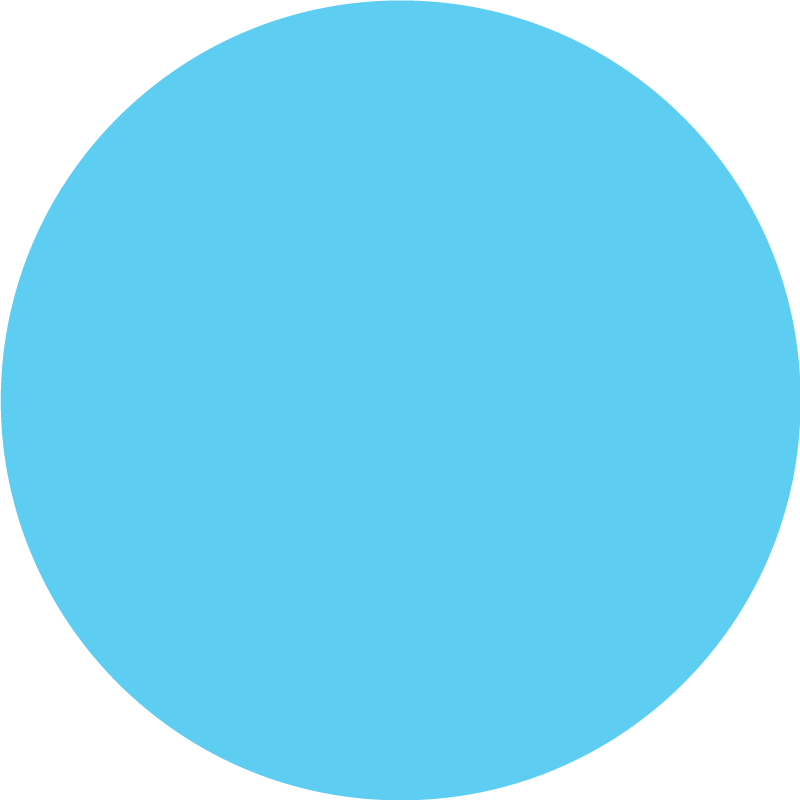 Alfombra vinílica azul diseño circular monocolor - TenVinilo