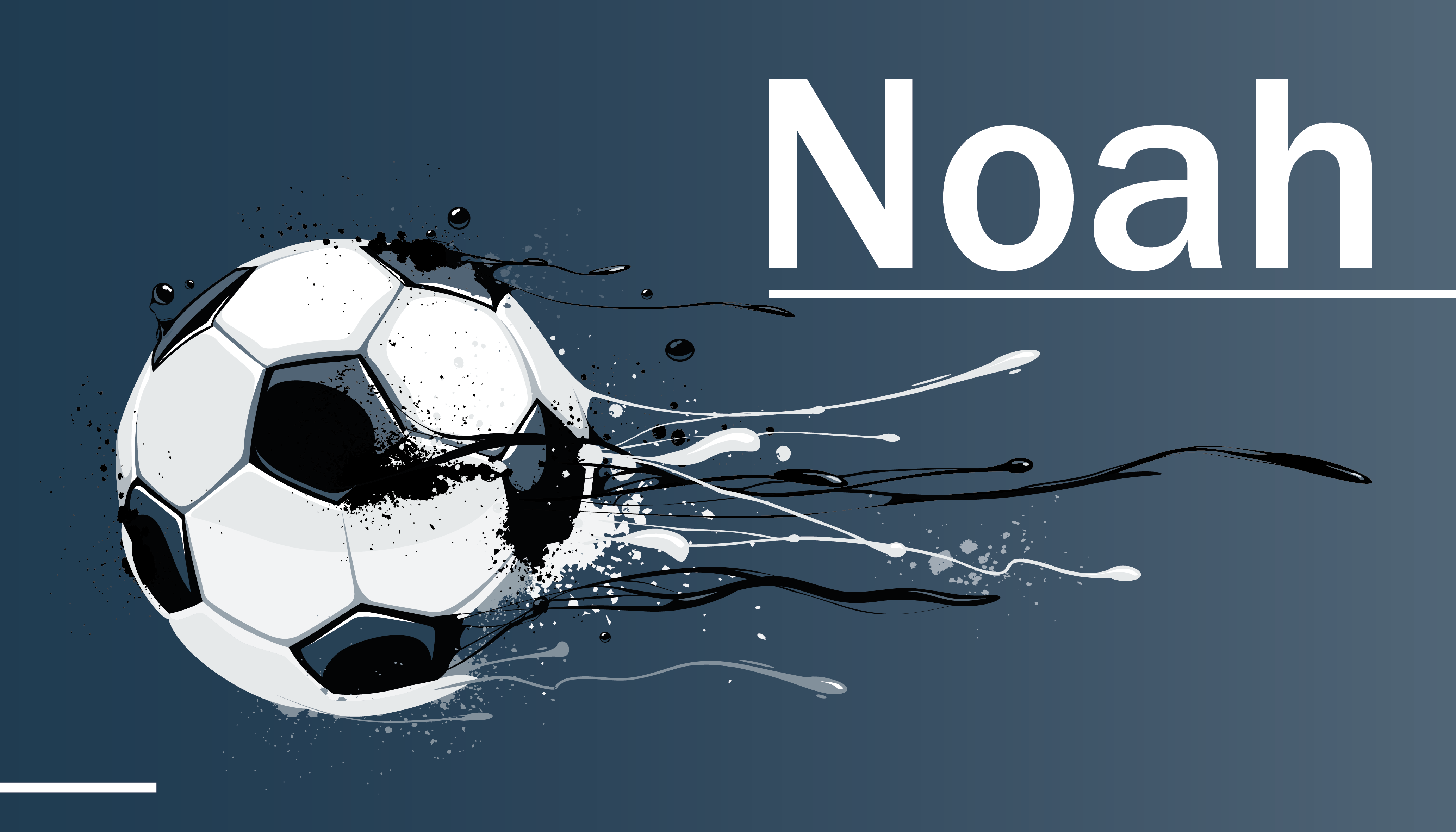 Alfombra vinílica personalizable fútbol - TenVinilo