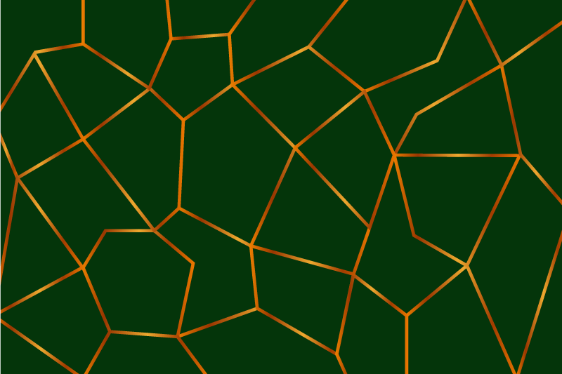 Alfombra vinílica nórdica Líneas amarillas verdes nórdicas - TenVinilo