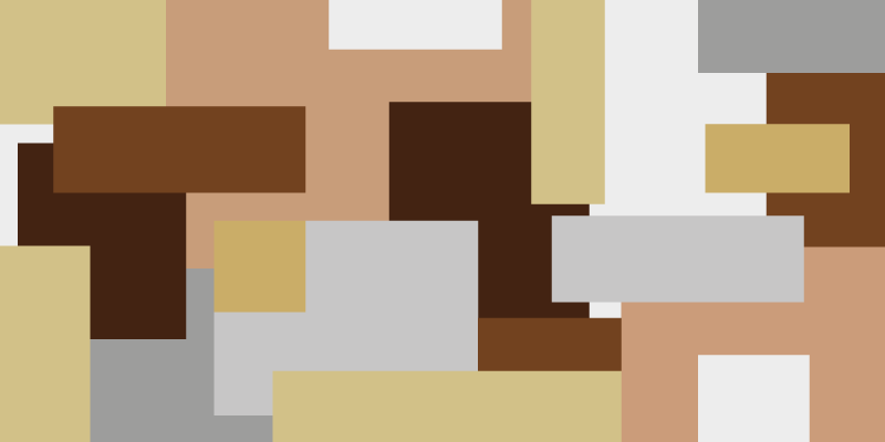 Alfombra vinílica moderna motivos geométricos abstractos - TenVinilo