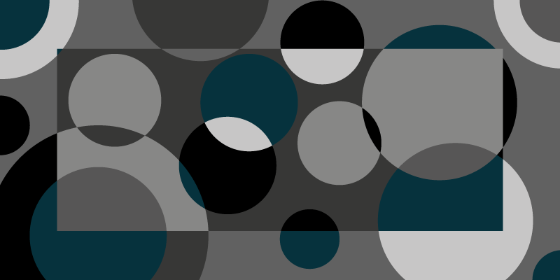 Alfombra vinílica nórdica círculos grises - TenVinilo