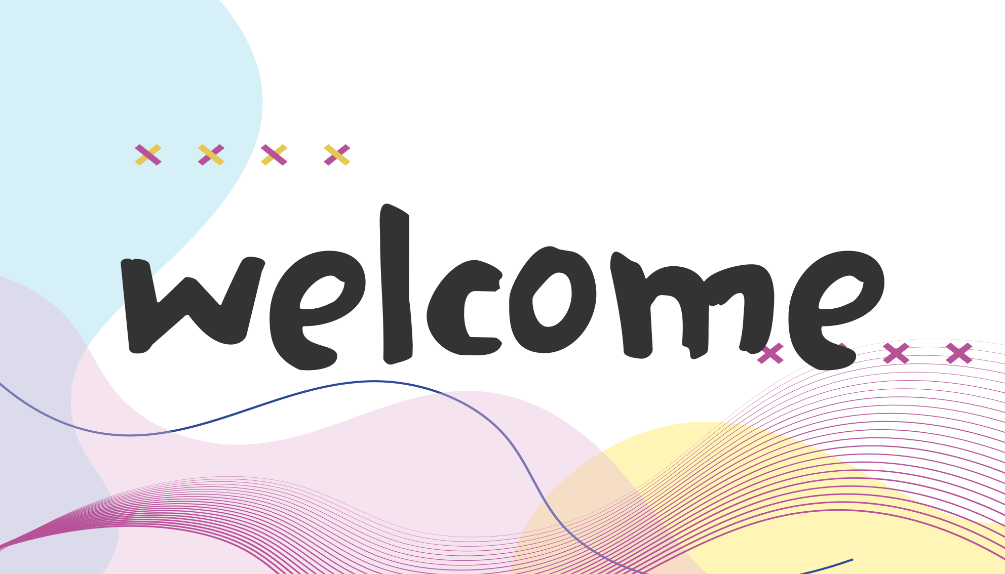 Alfombra vinílica recibidor bienvenida abstracta moderna - TenVinilo