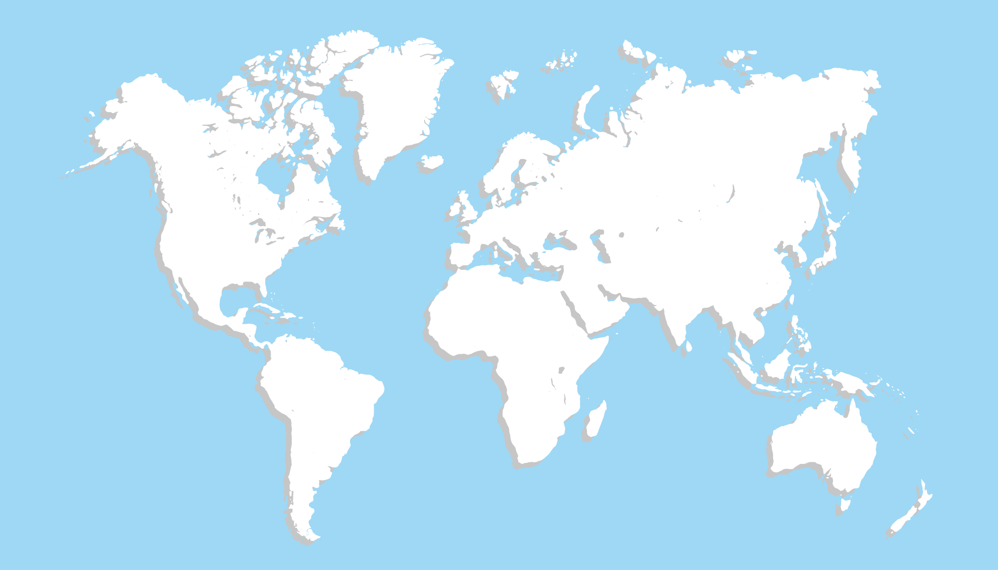Alfombra vinílica mapamundi mapa mundial - TenVinilo