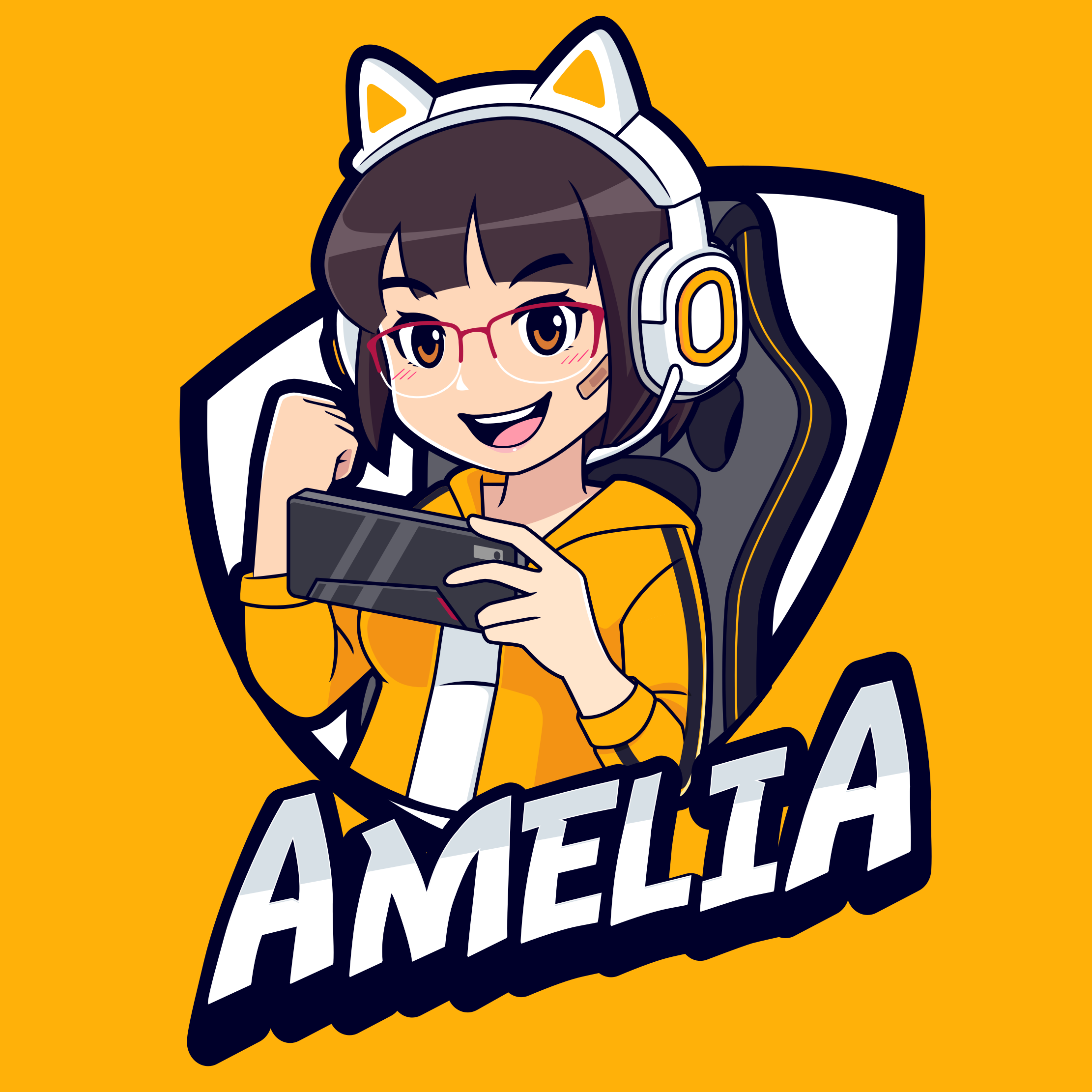 Alfombra vinílica juvenil retrato de juego personalizado - TenVinilo