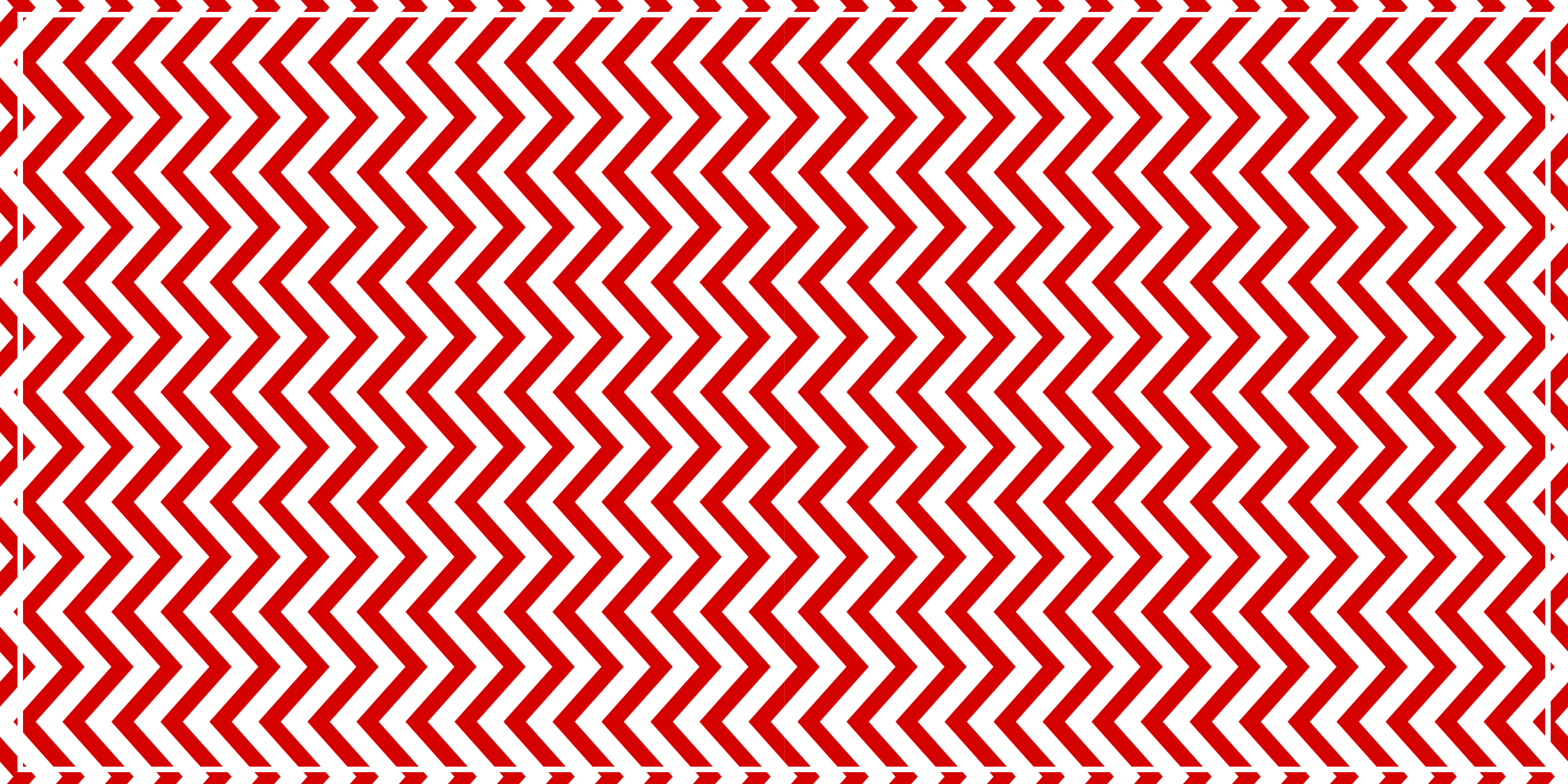 Alfombra de vinilo geométrica Patrones originales en zigzag rojo  - TenVinilo