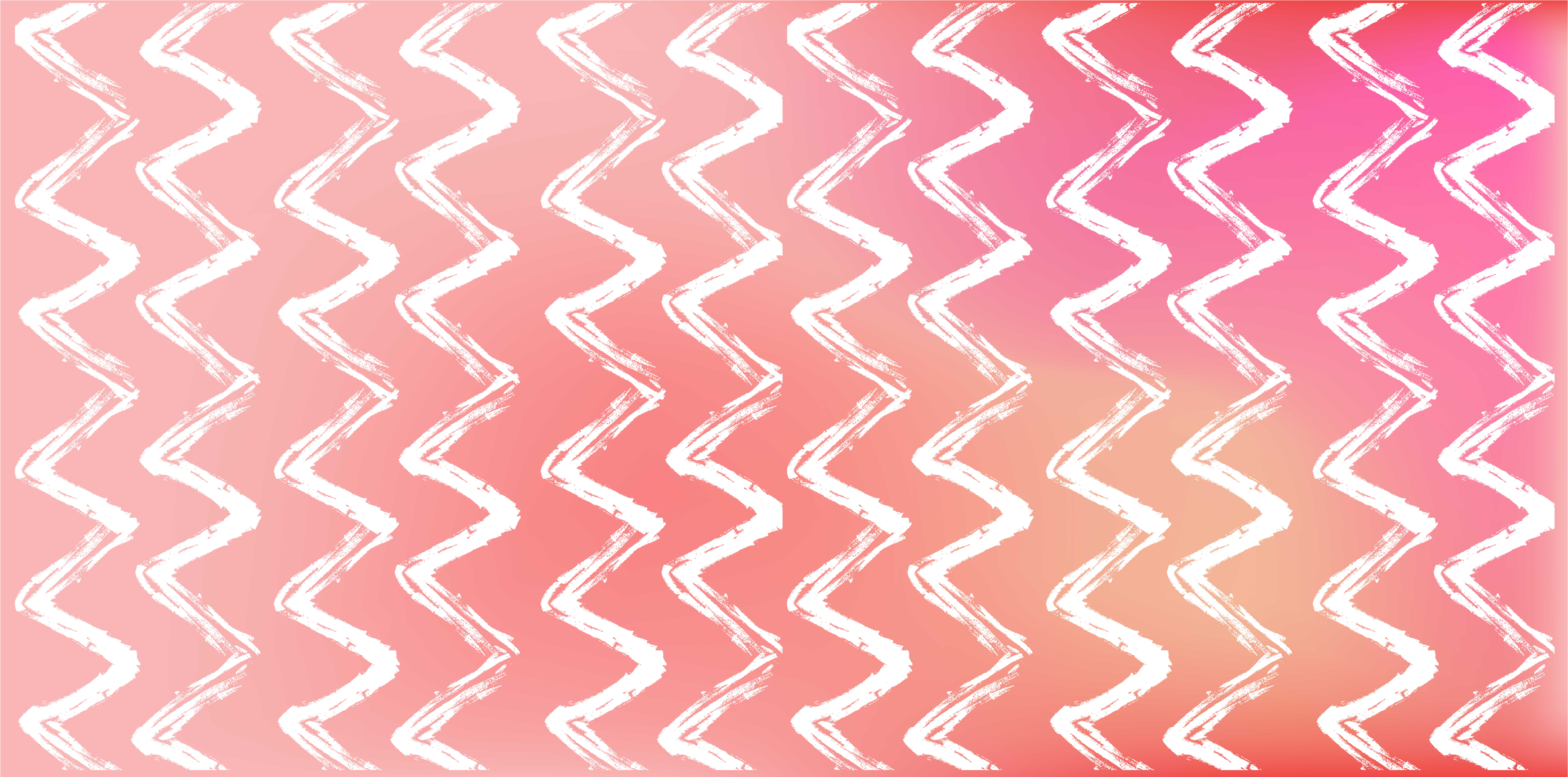 Alfombra vinílica dormitorio Patrones en zigzag de color degradad - TenVinilo
