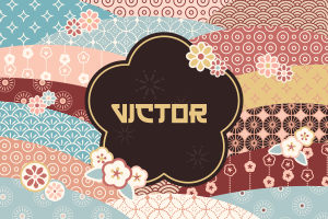 Alfombra vinílica personalizable patrón colorido - TenVinilo