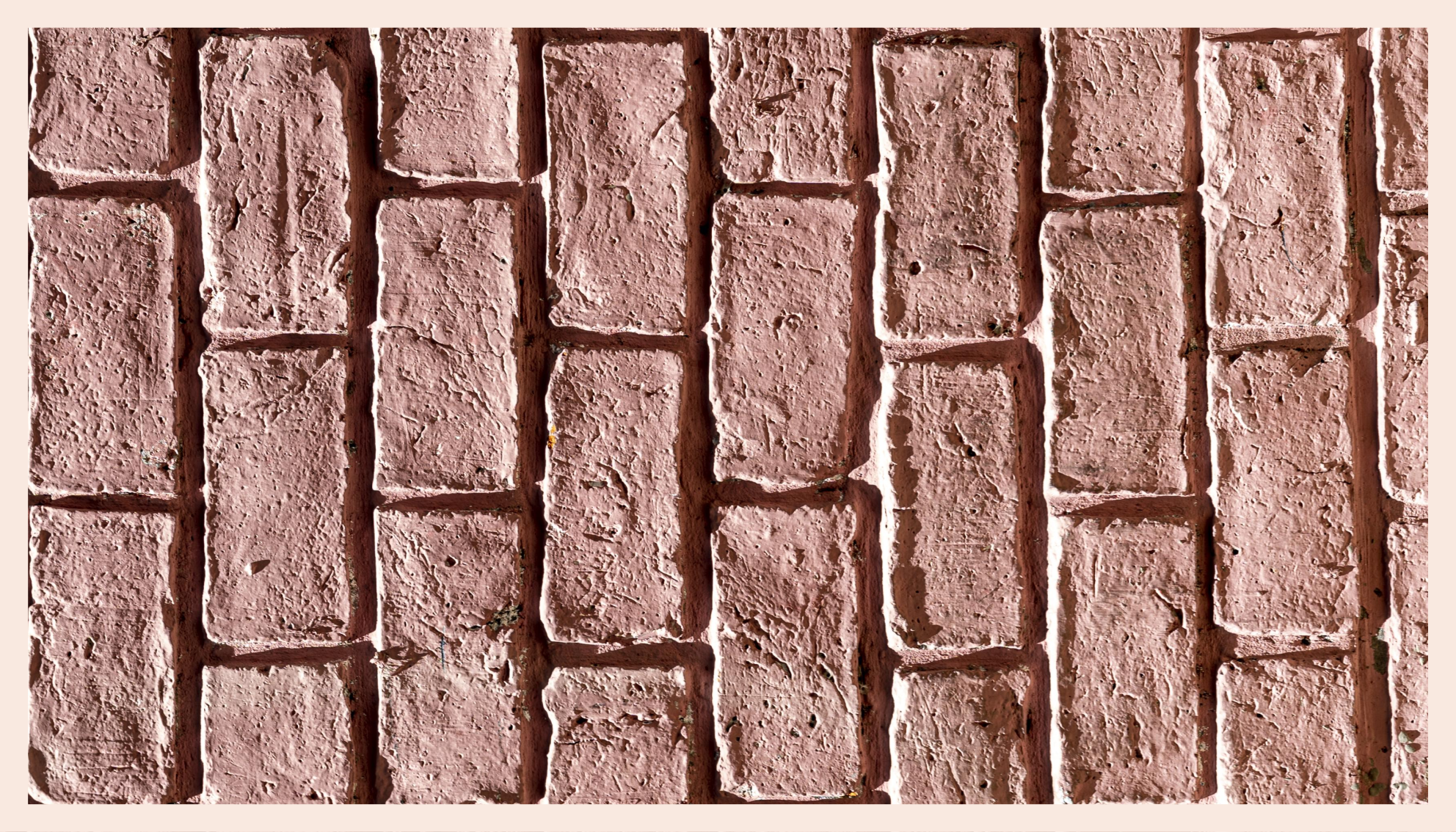 Alfombra vinílica imitación piedra diseño ladrillo rústico - TenVinilo