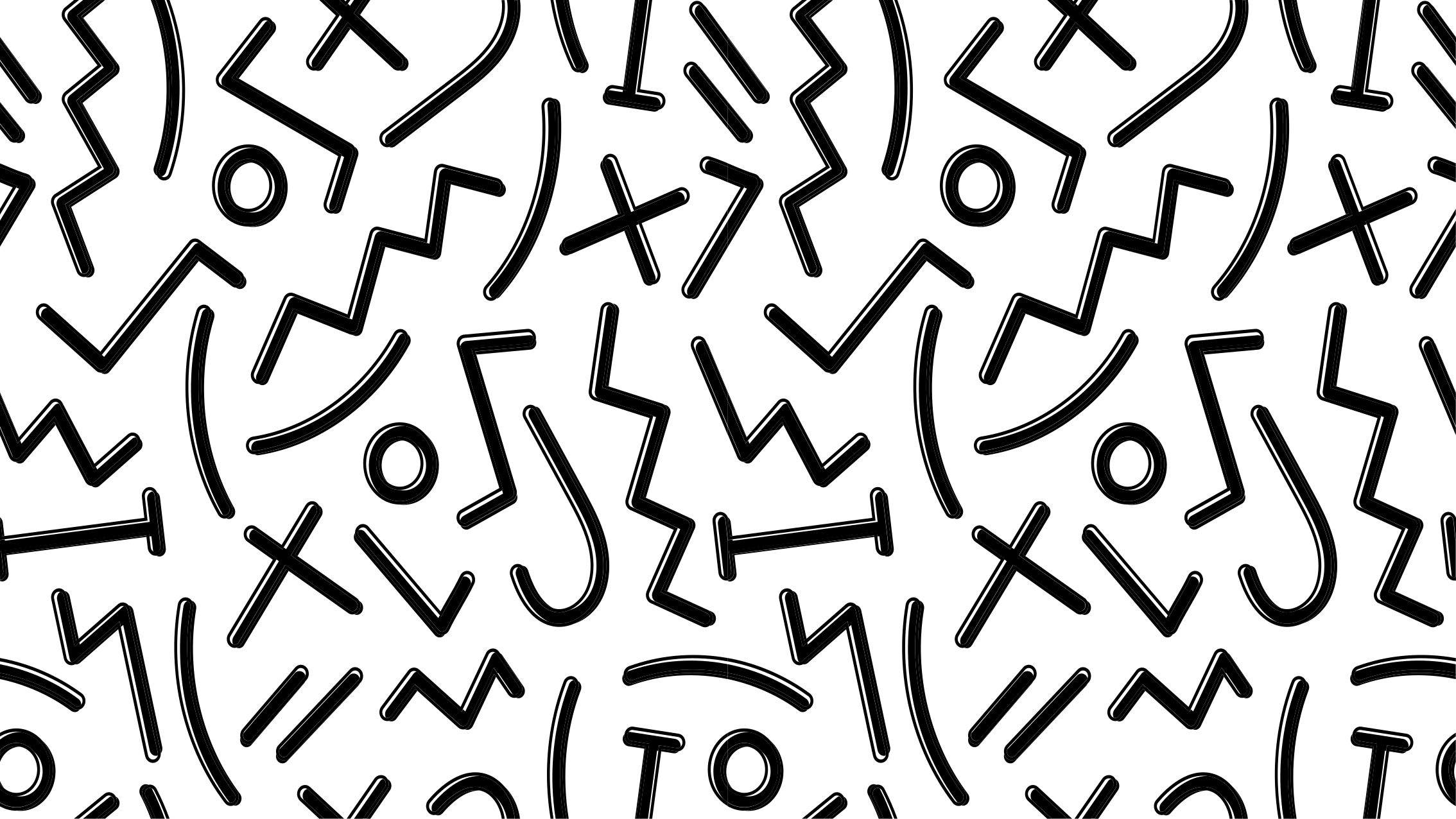 Alfombra vinílica juvenil blanco y negro - TenVinilo