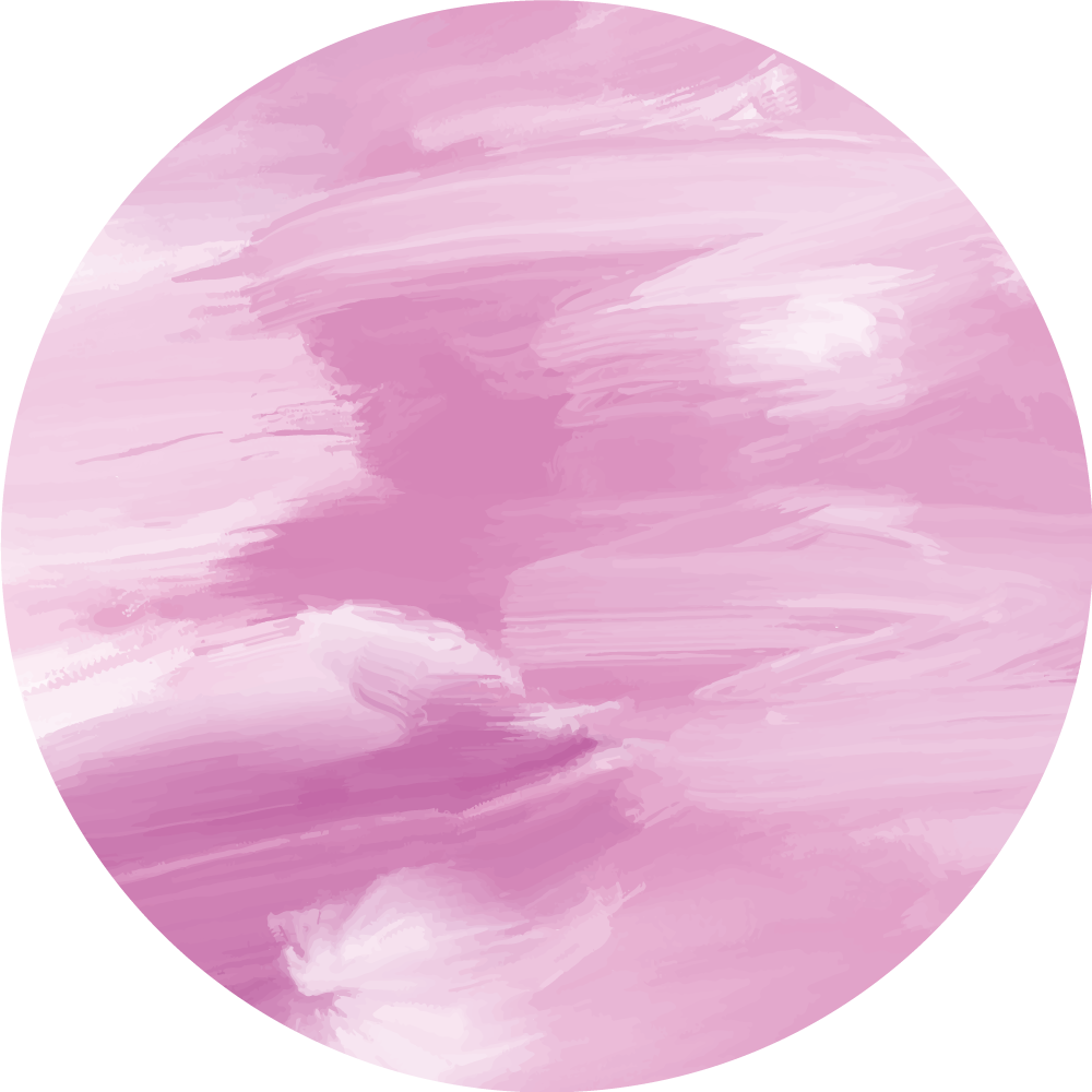 Alfombra vinilo redonda Pintura al óleo púrpura pastel - TenVinilo