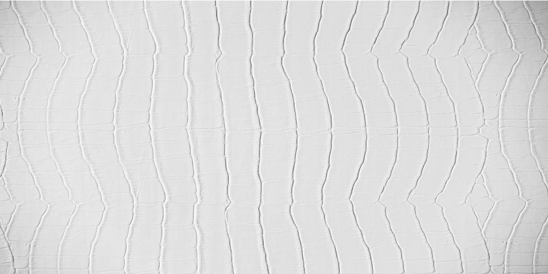 Alfombra vinilo rectangular Textura de cuero blanco - TenVinilo
