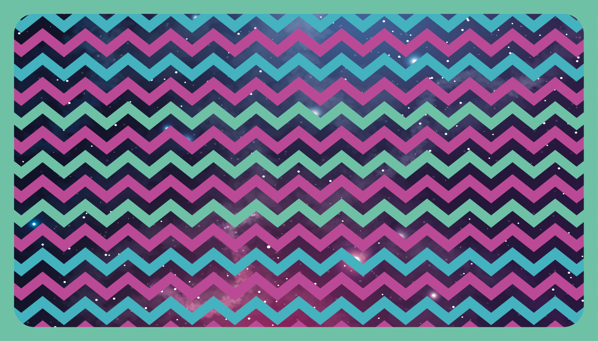 Alfombra vinílica geométrica patrón zigzag - TenVinilo