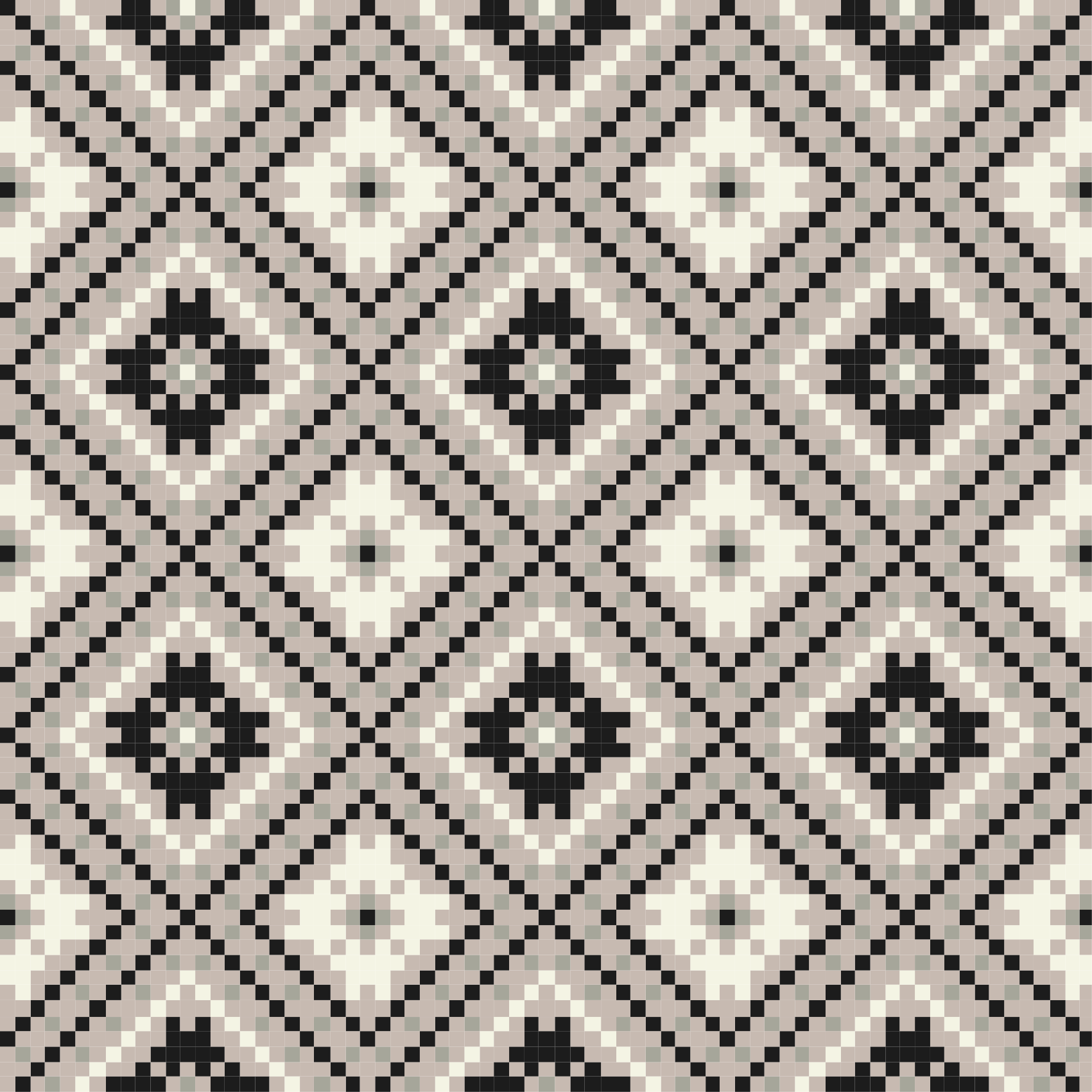 Alfombra de vinilo étnica Diseño nórdico rombo beige - TenVinilo