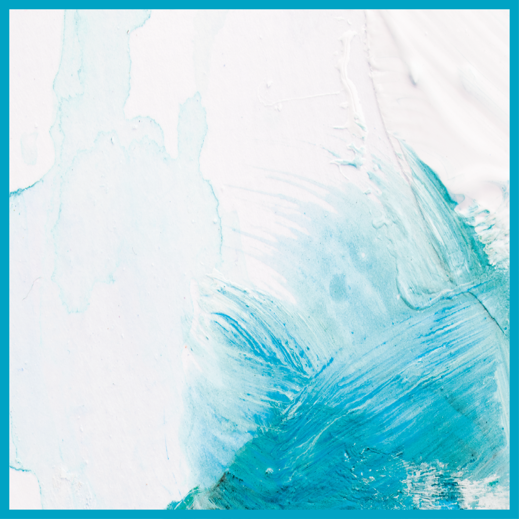 Alfombra vinilo cuadrada Pintura al óleo con textura abstracta - TenVinilo