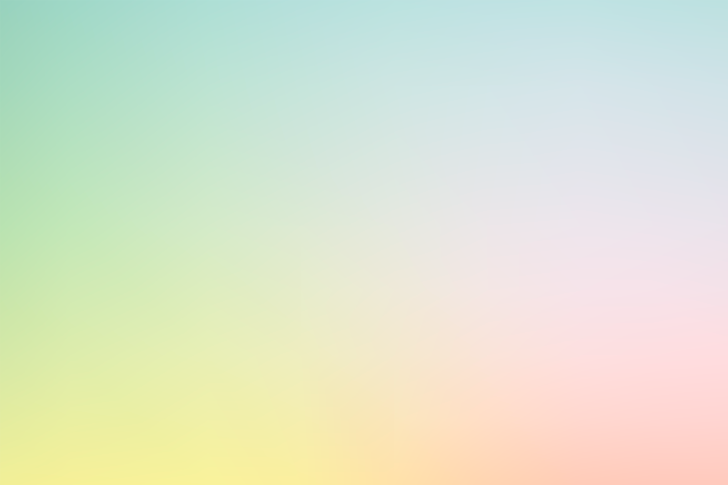 Alfombras vinílicas modernas Arcoiris pastel estilo "kawaii" - TenVinilo