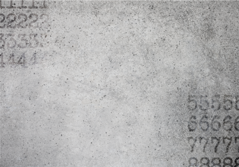 Alfombra vinílica gris textura de piedra numérica - TenVinilo