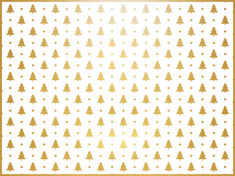 Alfombra vinílica navidad patrón de árbol festivo - TenVinilo