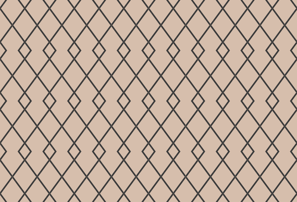 Alfombra vinílica geométrica elegante motivo de diamante - TenVinilo