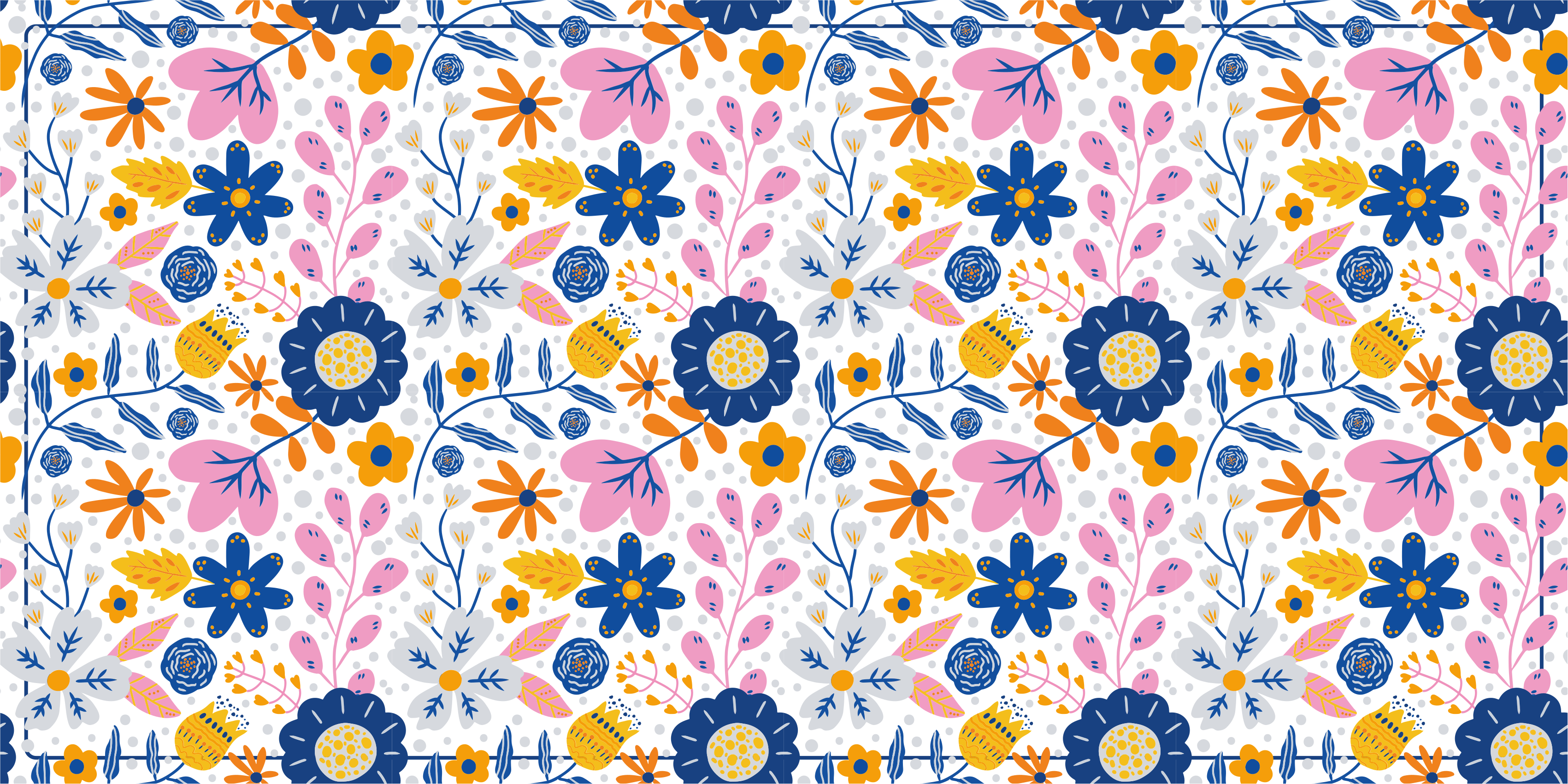 Alfombra vinilo naturaleza primavera floreciente - TenVinilo