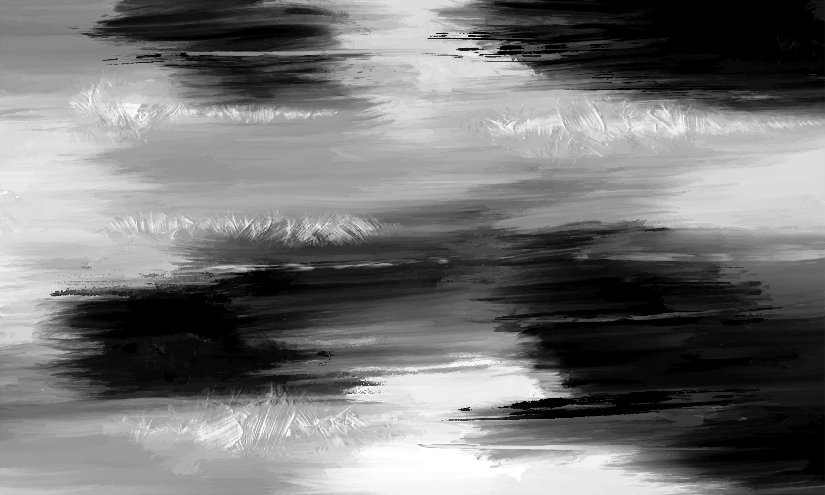 Alfombra de vinilo oficina pintura abstracta - TenVinilo