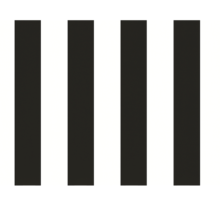 Papel tapiz cocina rayas blancas y negras - TenVinilo