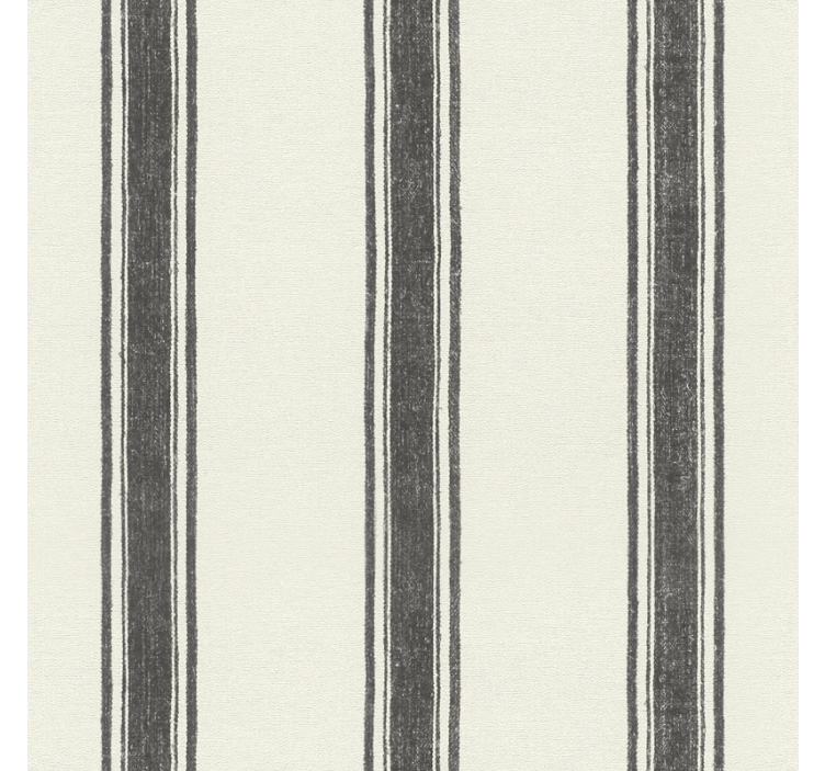 Papel tapiz geométrico rectángulos negros - TenVinilo