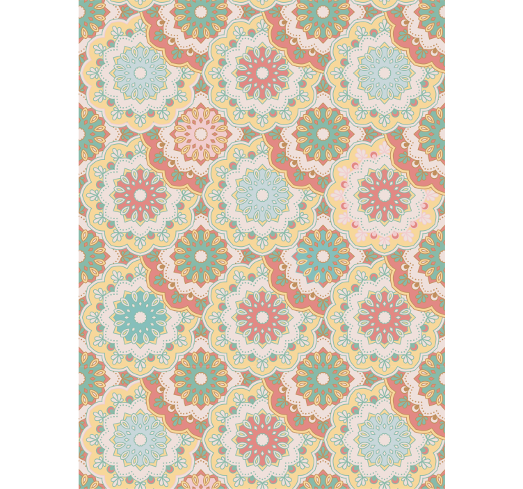 Papel tapiz pasillo estilo vintage acogedor - TenVinilo