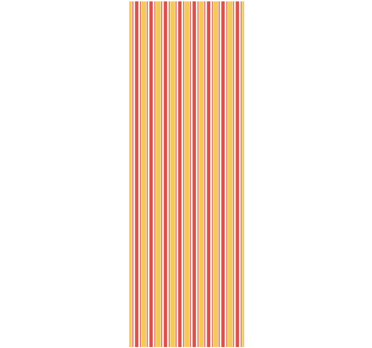 Papel tapiz para recámara diseño a rayas cálidas - TenVinilo