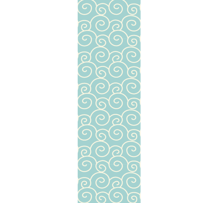 Papel tapiz ornamental espirales arremolinadas - TenVinilo