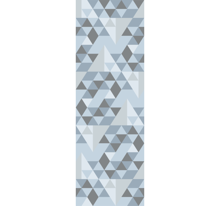 Papel pintado salón Hermoso diseño triangular - TenVinilo