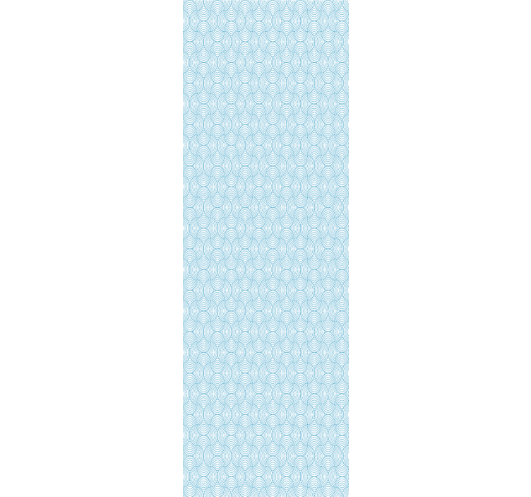 Papel tapiz geométrico patrón de ondas - TenVinilo