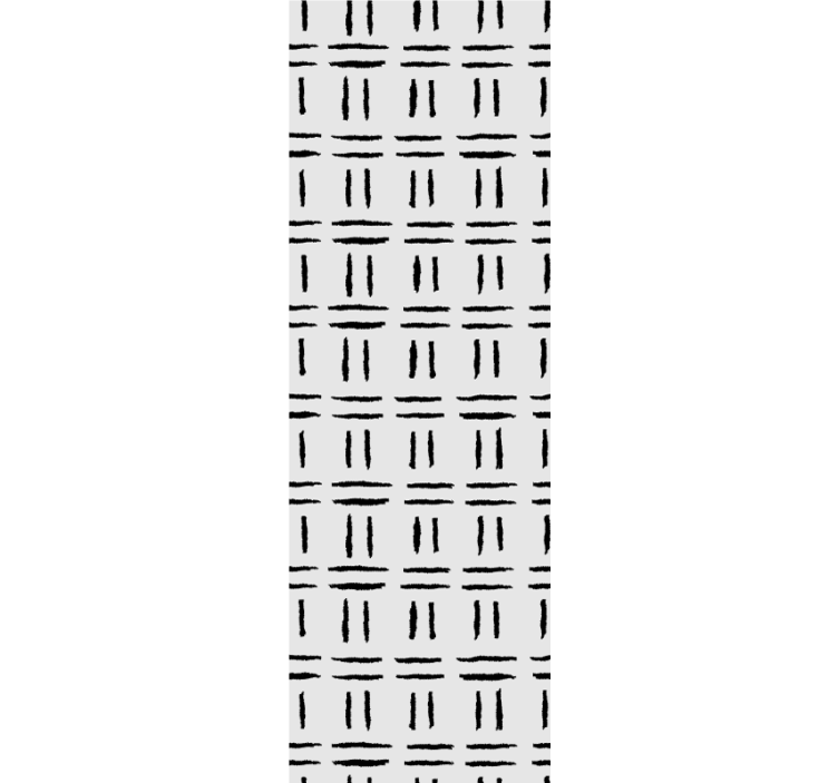 Papel tapiz nórdico configuración de línea geométrica - TenVinilo