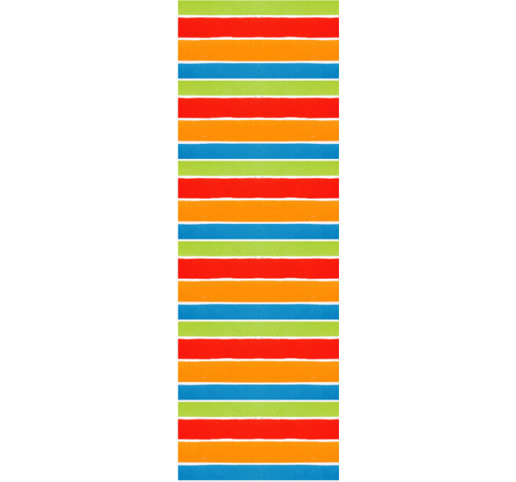 Papel tapiz rayas rayas multicolores - TenVinilo