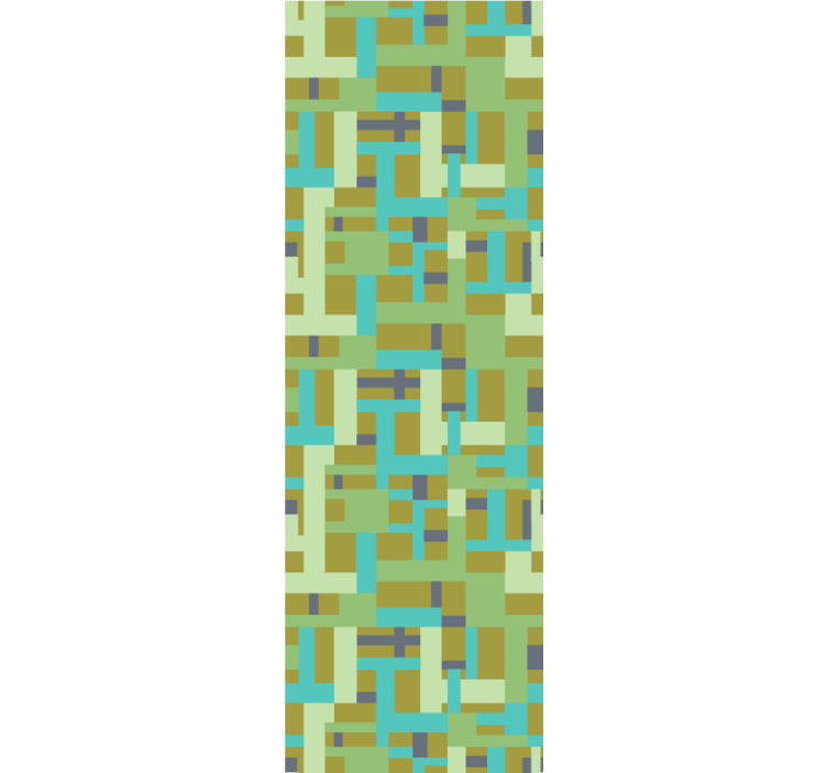 Papel tapiz geométrico diseño de patrón abstracto - TenVinilo