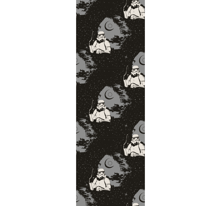 Papel tapiz arte tema de soldado galáctico - TenVinilo