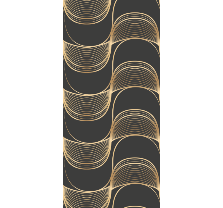 Papel tapiz geométrico patrones de líneas elegantes - TenVinilo