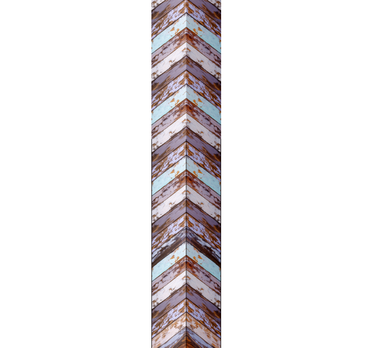 Papel pared maderas horizontales grises - TenVinilo