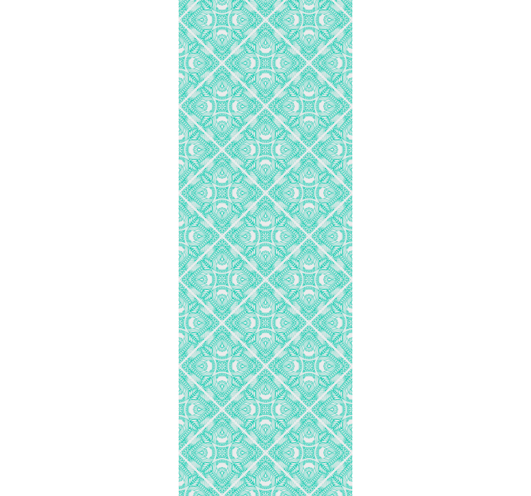 Papel pintado dibujos florales paisley - TenVinilo