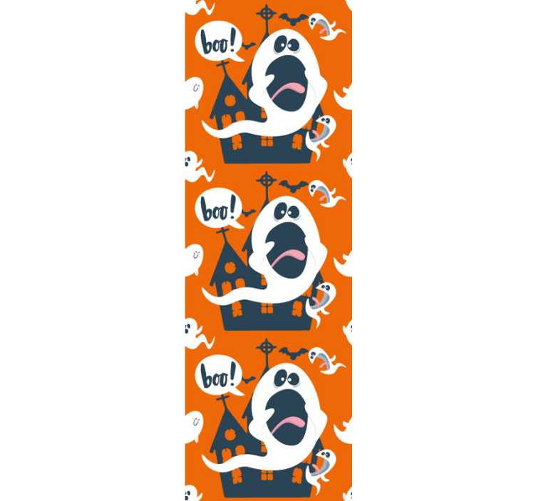 Papel tapiz Halloween fantasmas y apariciones - TenVinilo