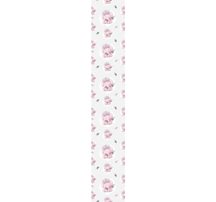 Papel tapiz elefantes elefantes bohemios - TenVinilo