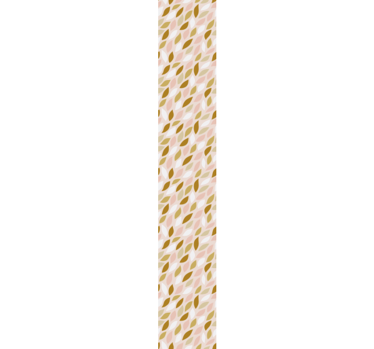 Papel tapiz hojas patrón de hoja de otoño - TenVinilo