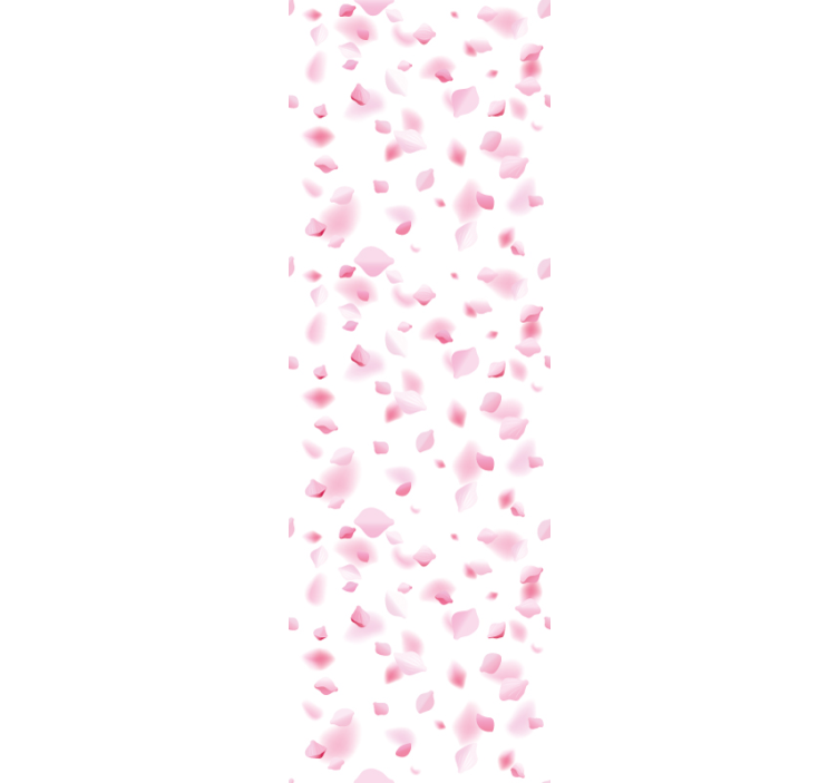 Papel tapiz flores motivo de pétalo - TenVinilo