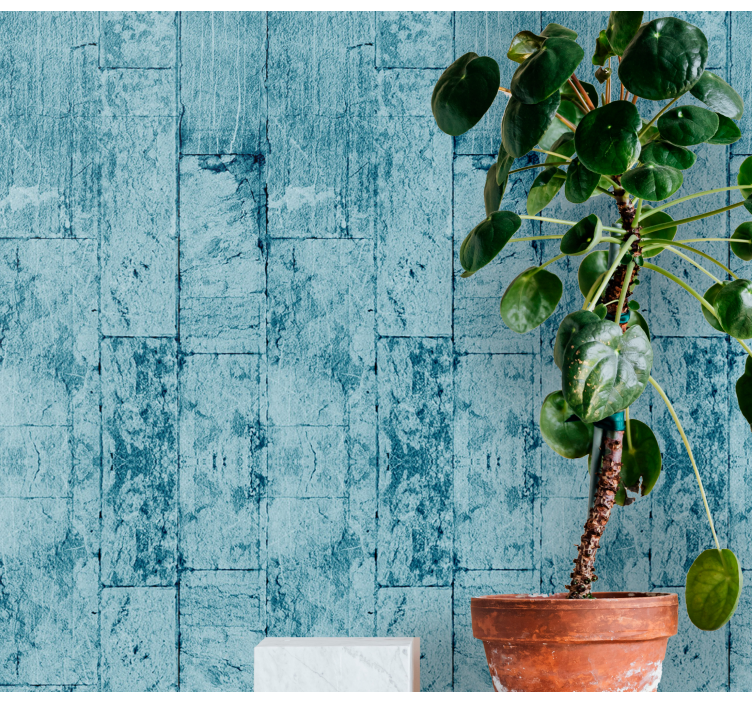 Papel tapiz ladrillos ilusión de ladrillo texturizado - TenVinilo